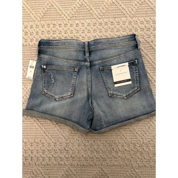 Pilcro & The Letterpress — Women's Slim Boyfriend Denim Shorts — Size 29 - Picture 2 of 11